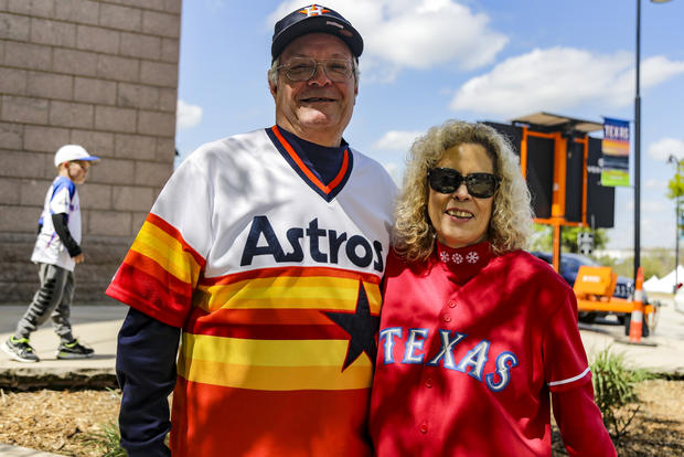 MLB: MAR 29 Astros at Rangers 