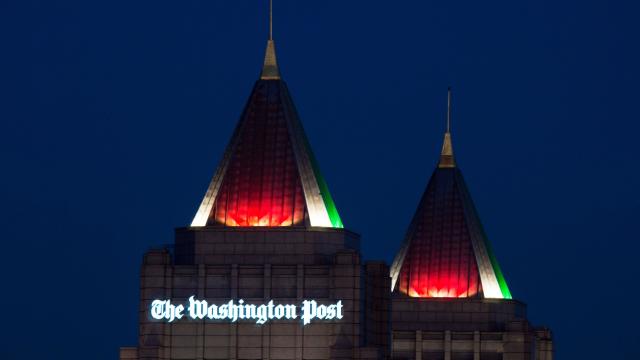 US-MEDIA-ARCHITICTURE-CHRISTMAS-WASHINGTON POST 