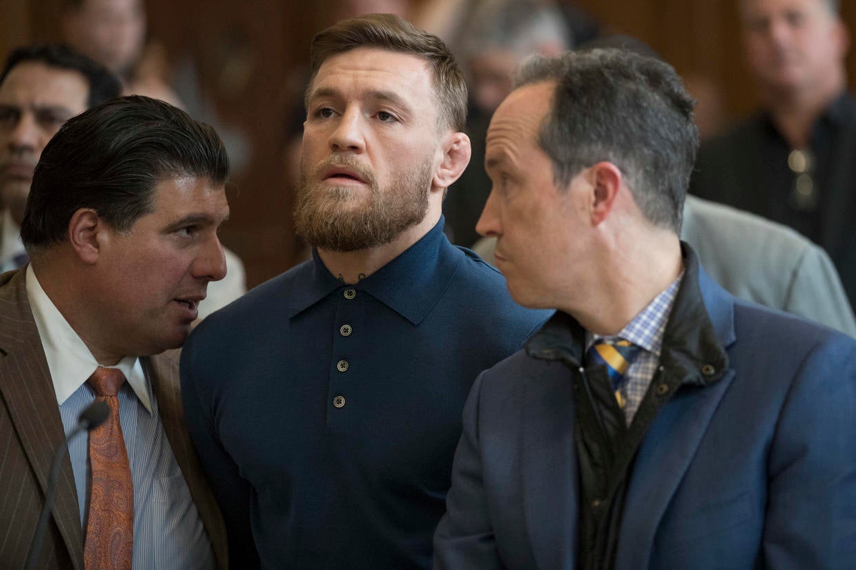 Conor McGregor Arraigned On Criminal Charges After Backstage Melee ...