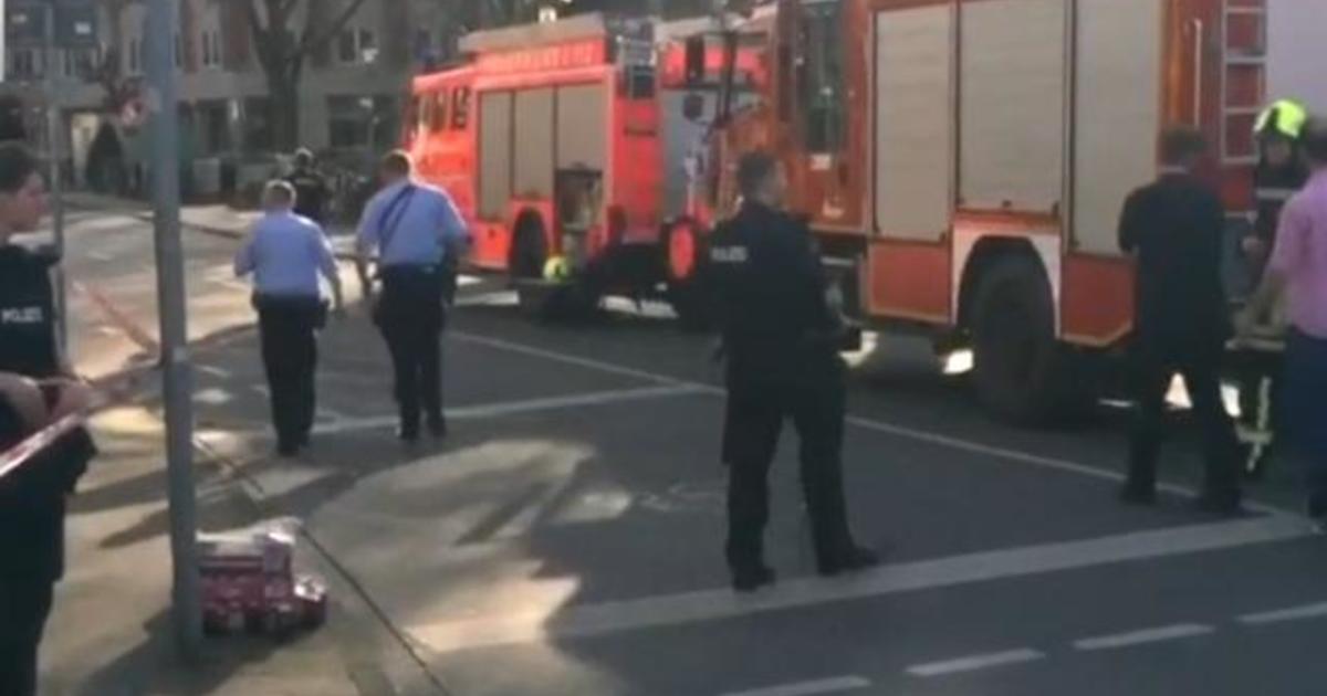 Police: Several dead after car crashes into crowd in Germany - CBS News