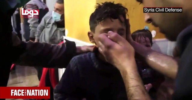 Suspected Syrian chemical attack kills at least 40