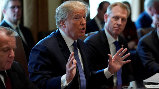 President Trump holds a Cabinet Meeting at the White House 