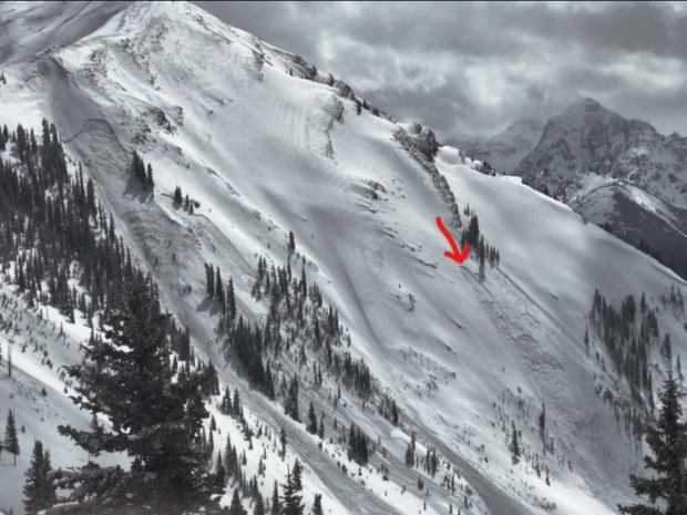 Pitkin Avalanche Death 2 (from CAIC website) 