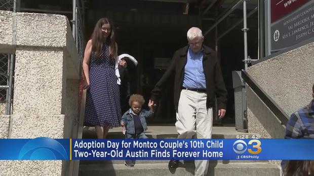 Adoption Day For Montgomery County Couple's 10th Child 