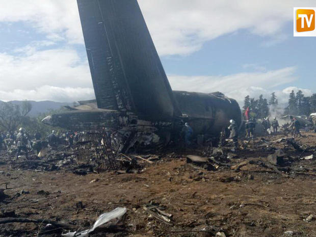 Algeria Plane Crash 