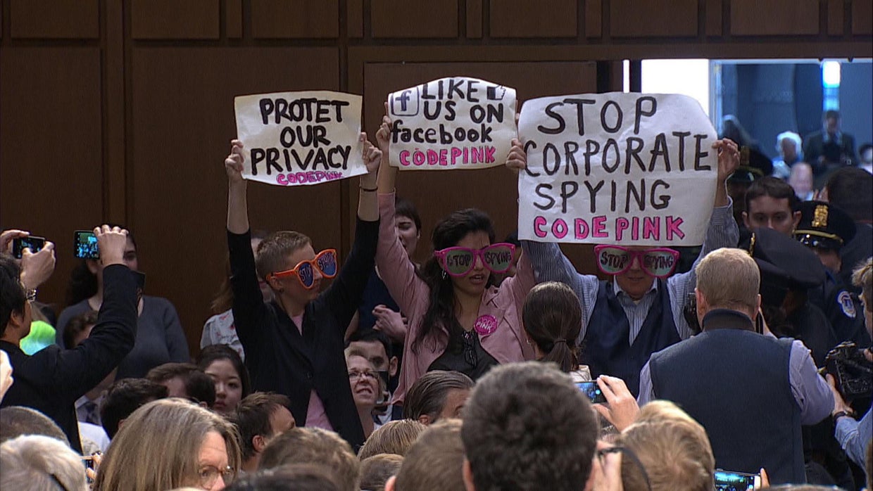Facebook protesters