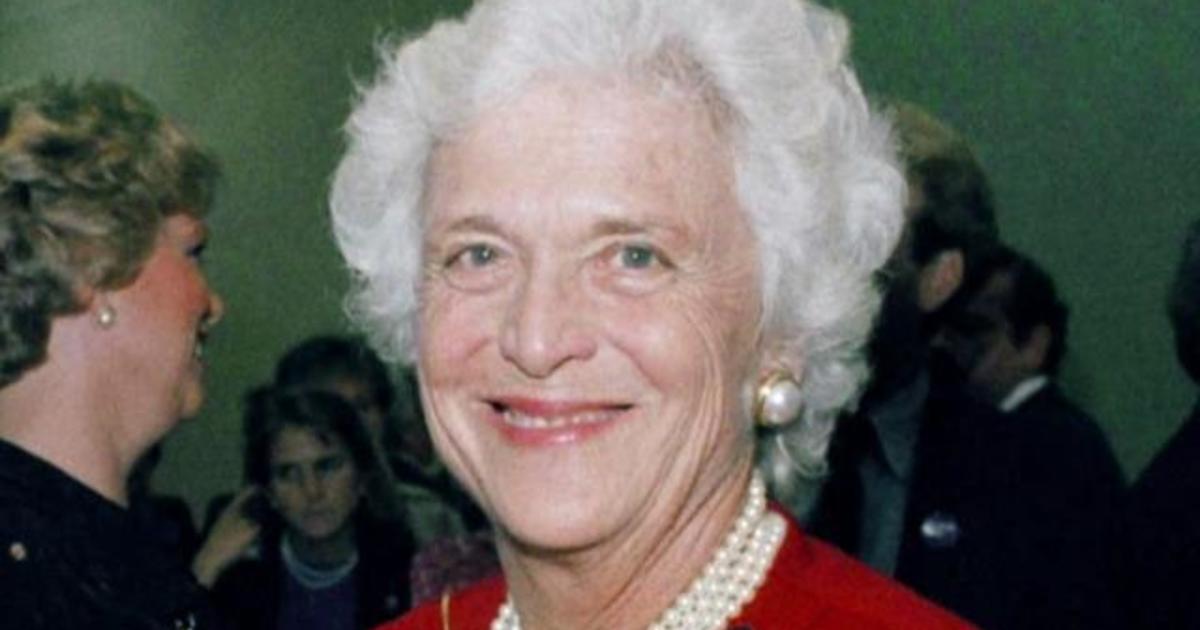 Barbara Bush Former First Lady In Failing Health Cbs News