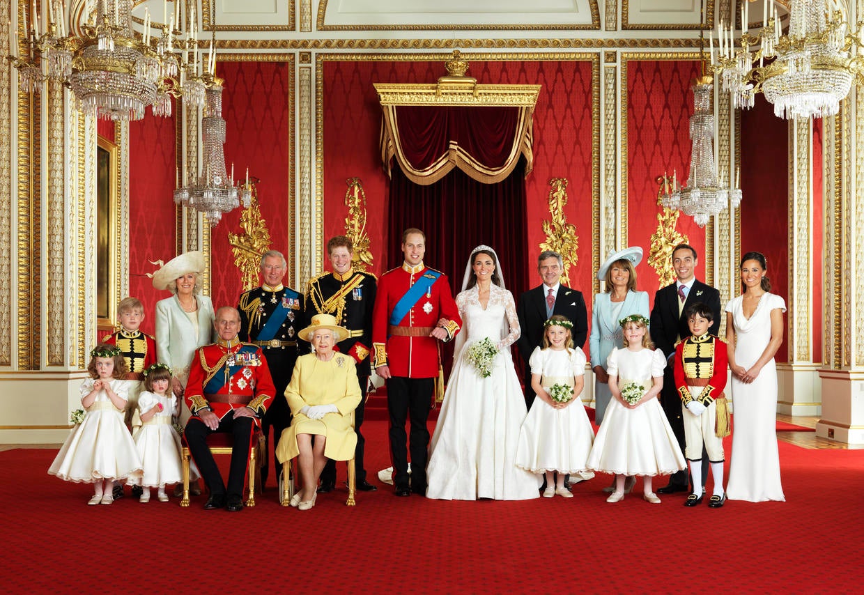 dresses, suits and other royal wedding attire