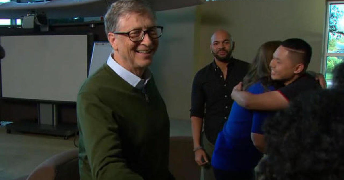 Bill and Melinda Gates on their scholarship program CBS News