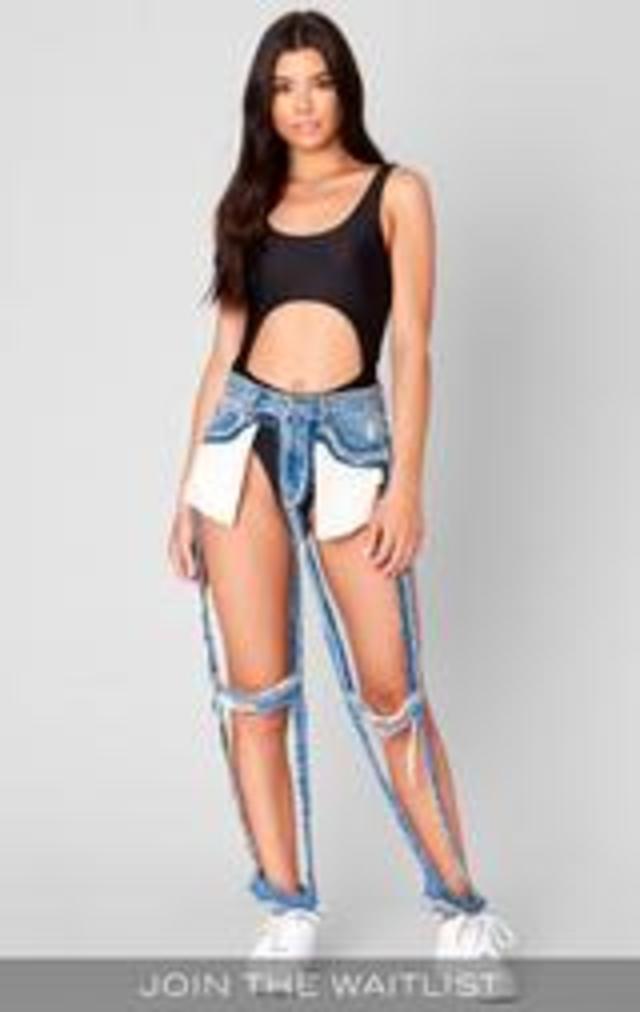 Extreme Cut Out Jeans Selling for $168 - CBS Sacramento