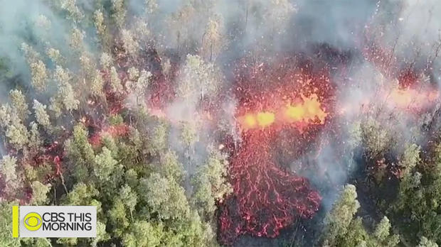 Kilauea Volcano Erupts 