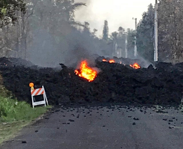 US Hawaii Volcano 