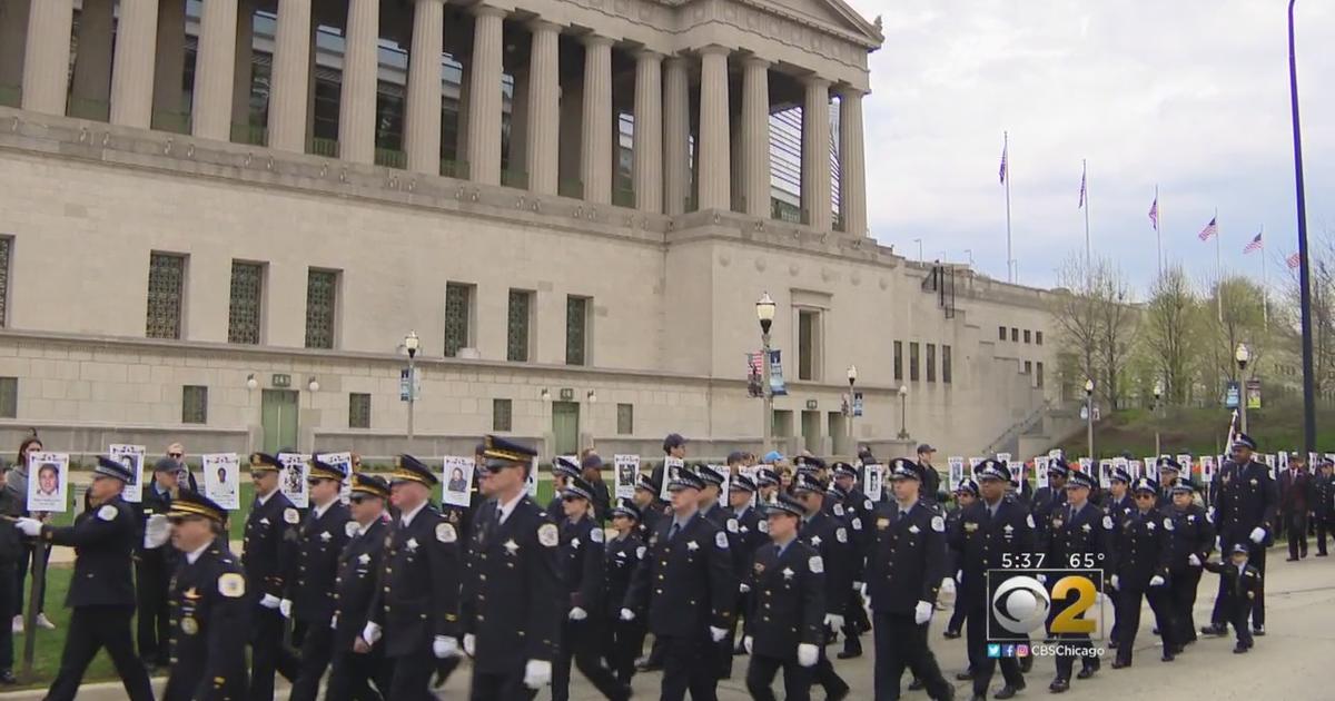 St. Jude March Honored Fallen Chicago Police Officers CBS Chicago