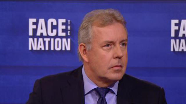 Sir Kim Darroch, British ambassador to the U.S., is seen on "Face the Nation" on May 6, 2018. 