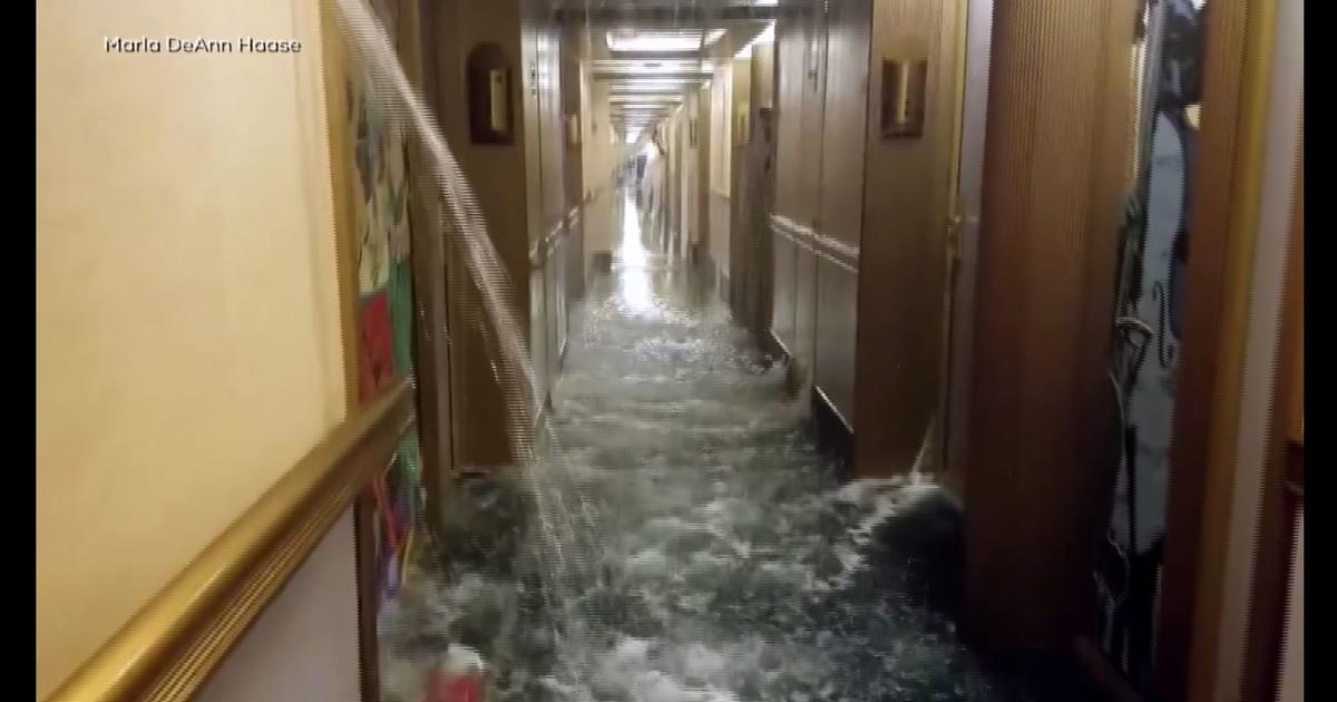 Water Line Break Floods 50 Staterooms On Carnival Cruise CBS Baltimore