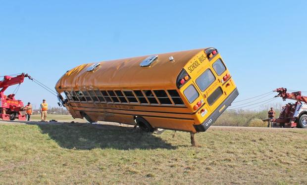Lengby School Bus Accident Pic 2 