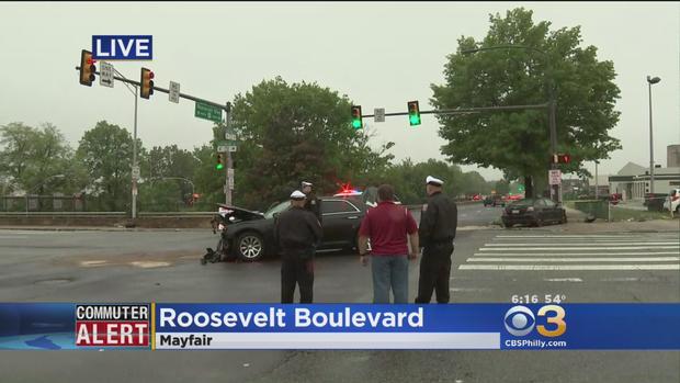 Portion Of Roosevelt Boulevard Closed After Deadly Head-On Collision 