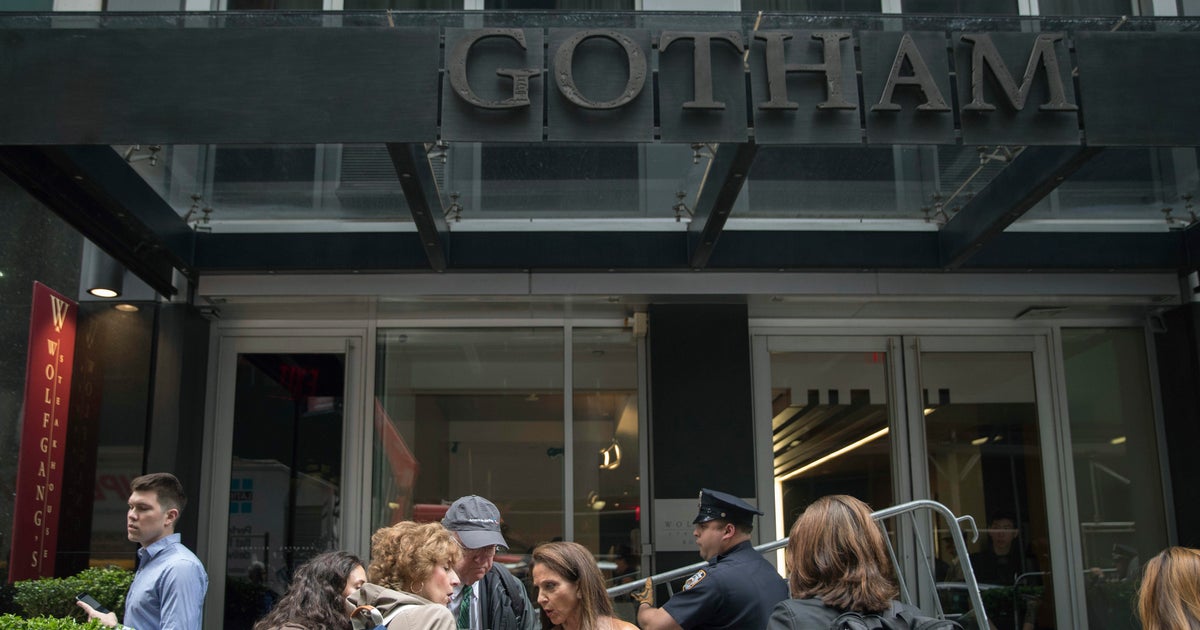 Gotham Hotel Stephanie Adams, explayboy model, jumps off building in