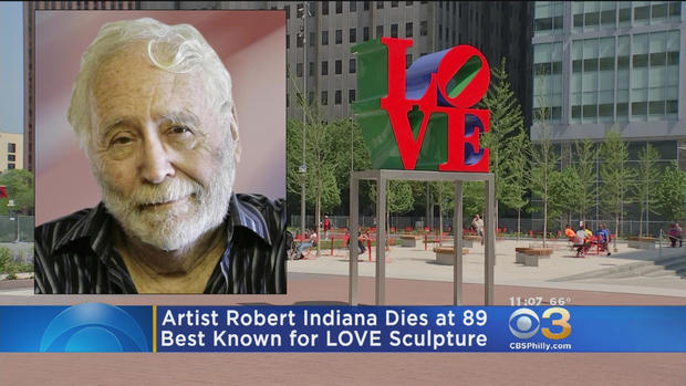 Robert Indiana love sculpture 