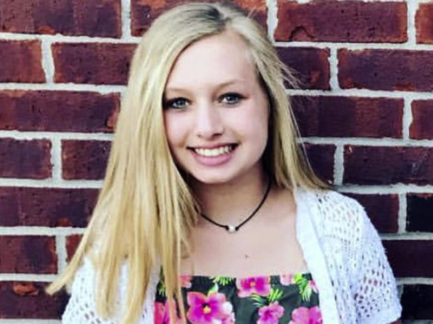 This undated photo provided by the Whistler family shows Ella Whistler, who was shot in a classroom May 25, 2018, at Noblesville West Middle School in Noblesville, Indiana, near Indianapolis. 