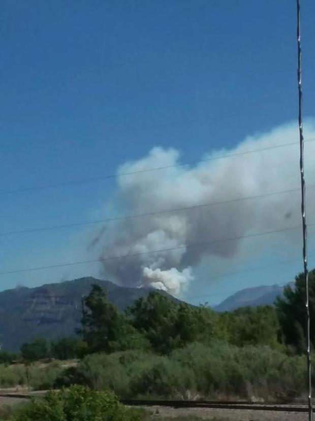 416 Fire Near Durango 