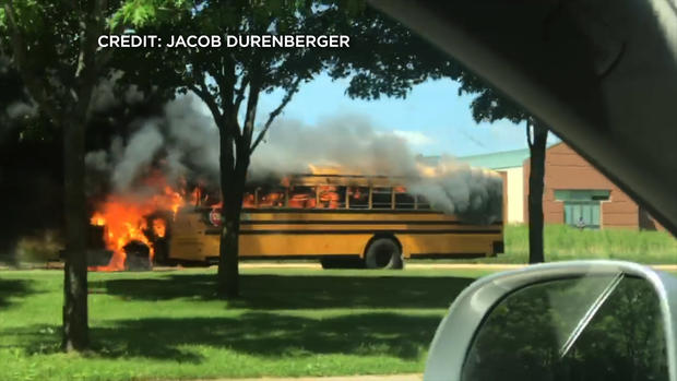 Chanhassen School Bus Fire 