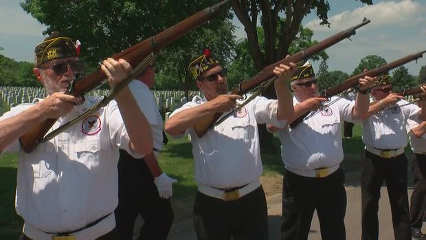 Fort Snelling National Cemetery Memorial Rifle Squad 