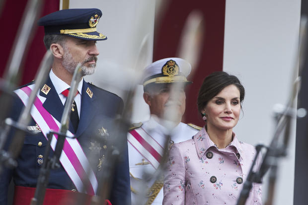 Spanish Royals Attend Armed Forces Day 2018 