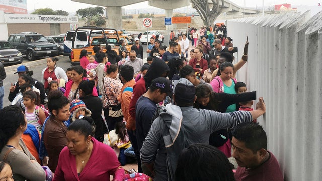 Border Asylum Bottleneck 