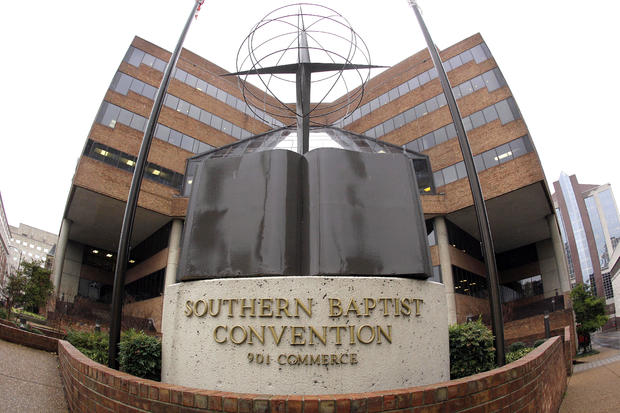 The headquarters of the Southern Baptist Convention is seen in Nashville, Tenn., on Dec. 7, 2011. 