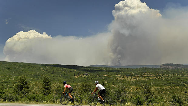 The 416 fire in Hermosa, Colorado 