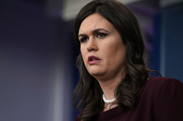 Press Secretary Sarah Sanders Holds Daily Briefing At White House 