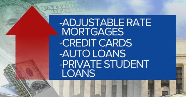 Federal Reserve hikes key interest rate another quarter-point - CBS News