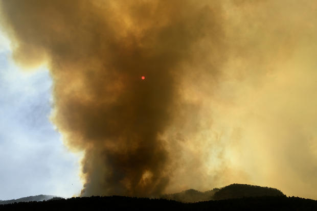 The 416 fire in Hermosa, Colorado 