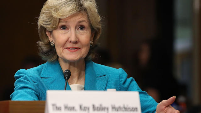 Senate Foreign Relations Holds Confirmation Hearing  For Kay Bailey Hutchison For NATO Ambassador 