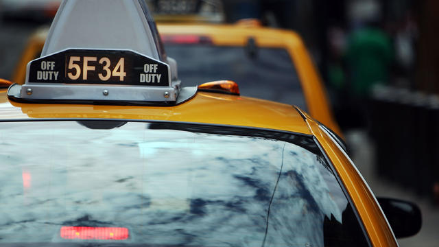 generic new york city yellow cab taxi 