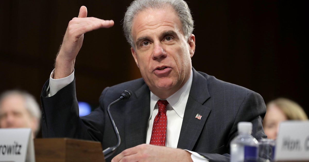 FBI IG report hearing: Live stream of day 2 of Inspector General report ...