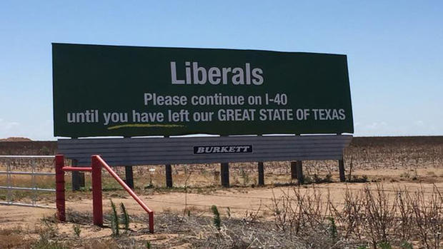 liberal sign 