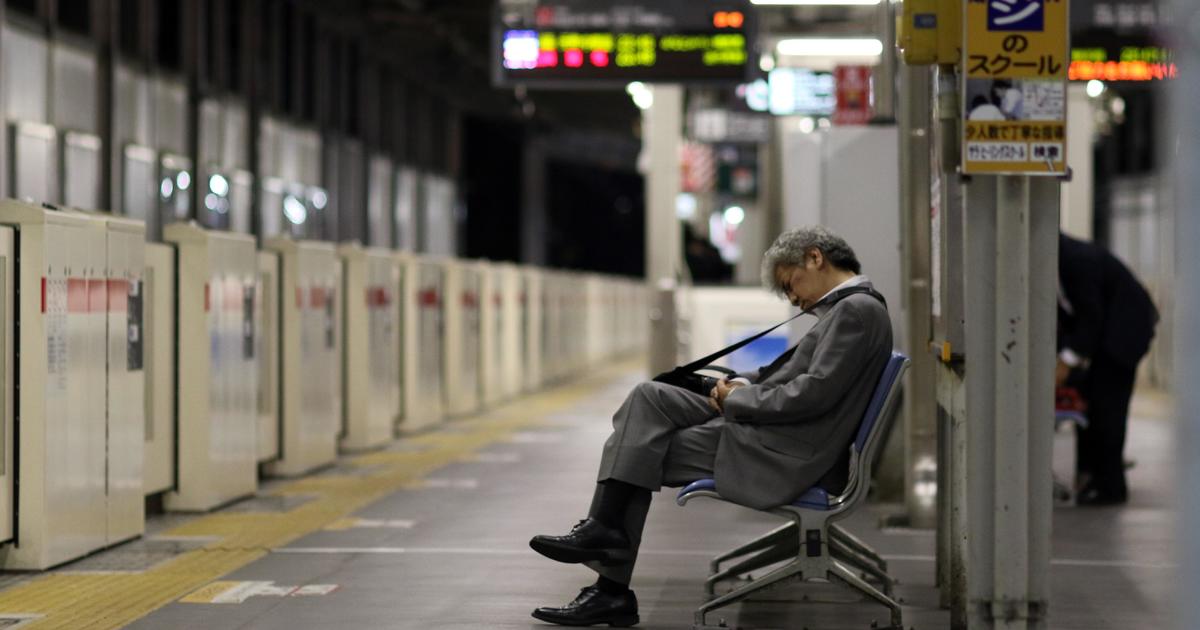 Japan worker