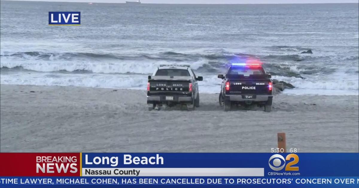 Search Suspended For Missing Swimmer Off Long Beach Cbs New York