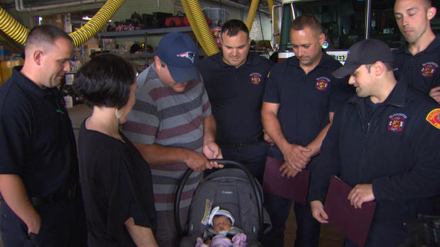 Firefighter Baby Reunion 