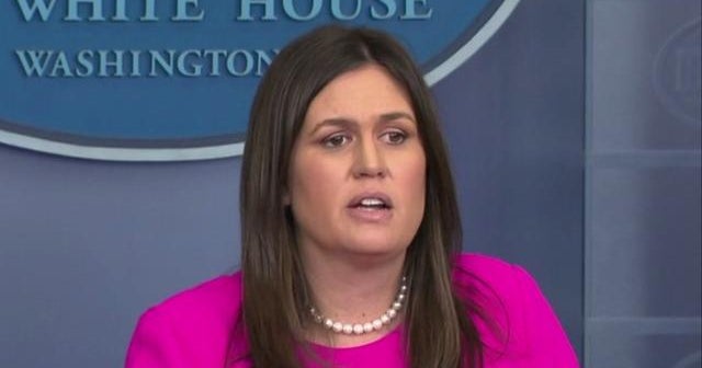 Sarah Sanders responds to Red Hen restaurant controversy CBS News