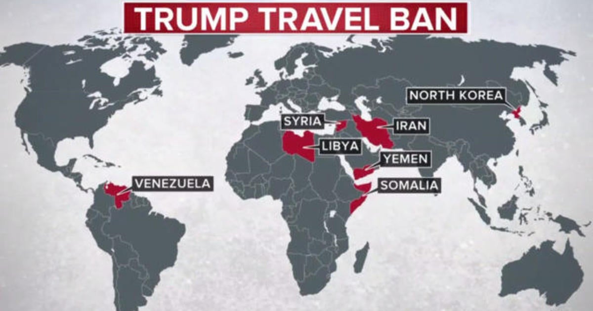 Supreme Court Ruling Upholds Trumps Travel Ban Cbs News