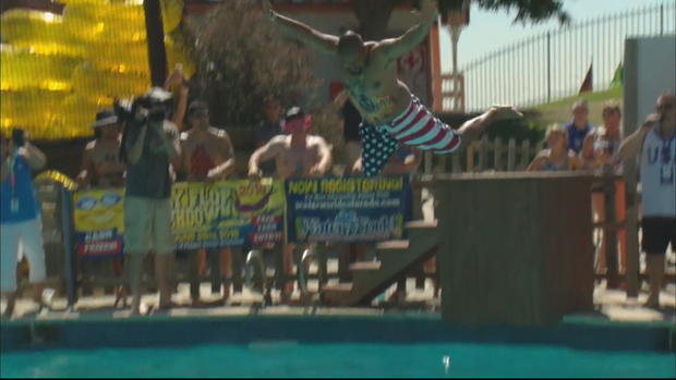 Water World 2018 Belly Flop Contest 