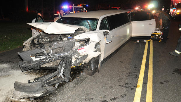 Limousine Crash Injures Six in Melville 