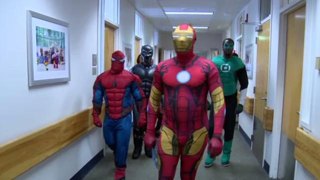 Wranglers become superheroes to benefit UMC children's hospital