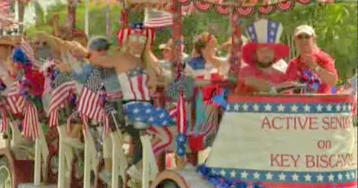 Key Biscayne Celebrates 59th Annual Fourth Of July Parade CBS Miami
