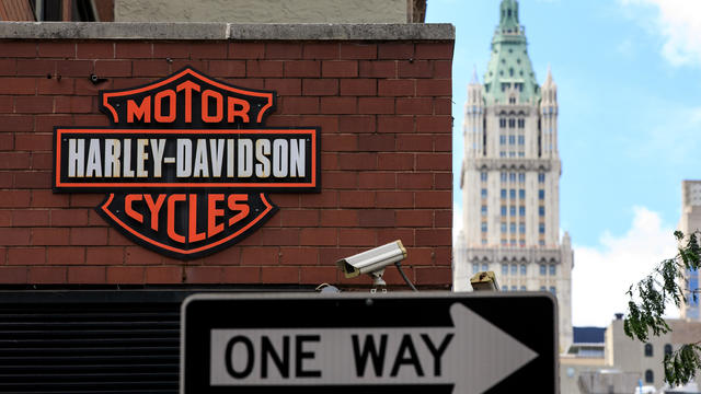 Harley-Davidson sign in New York 