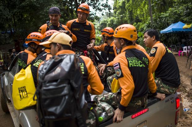 Thailand cave rescue efforts trapped boys 