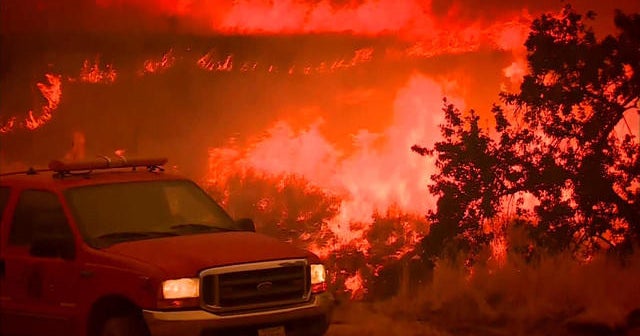 "Recipe for fire" amid extreme heat and wildfires in West - CBS News
